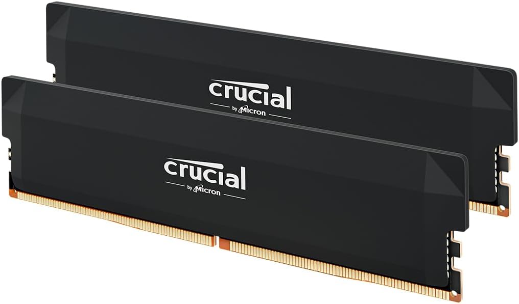 Crucial Pro Overclocking 32GB Kit DDR5-6400 CL38 CP2K16G64C38U5B